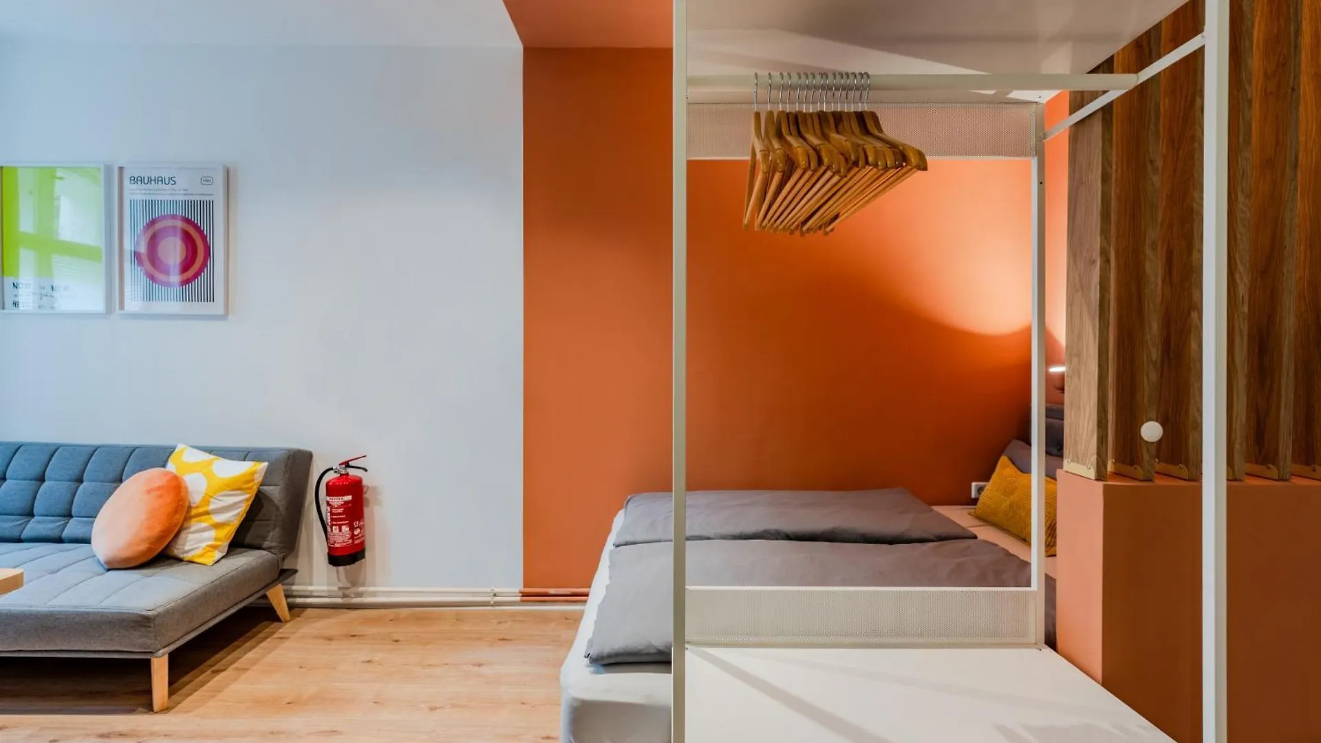 Lägenhet Vibrant Micro-Apartment - Cozy, Central & Self Checkin Berlin
